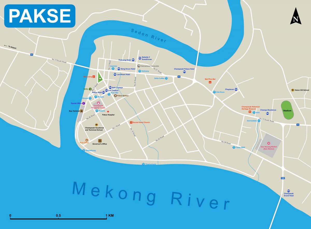pakse kort laos